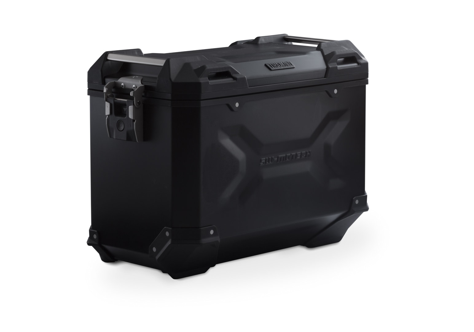 TRAX ADV L – Side case. Aluminum. 45 l. Left. Black.