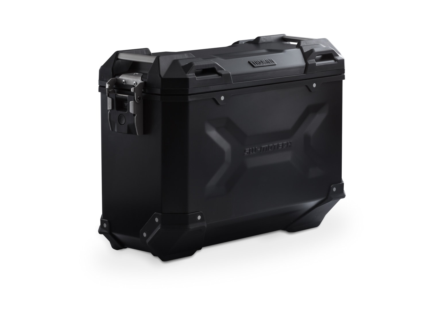 TRAX ADV M – Side case. Aluminum. 37 l. Left. Black.
