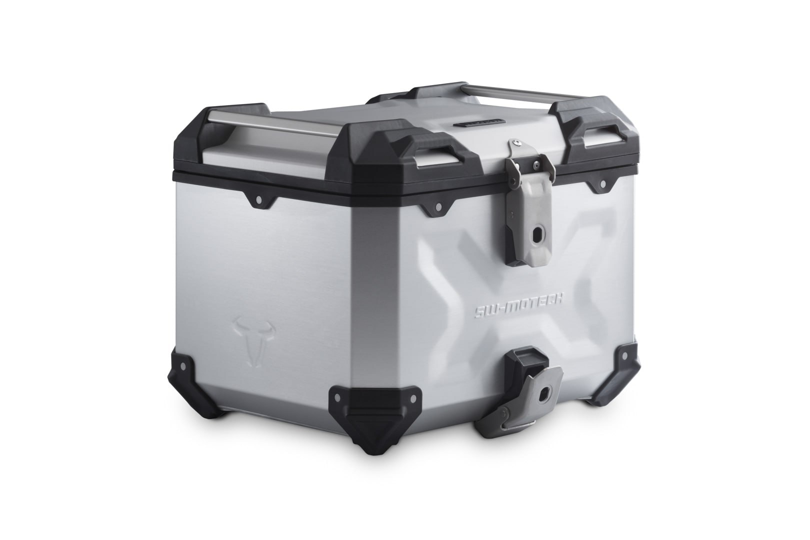 TRAX ADV top case – Aluminum. 38 l. Silver.