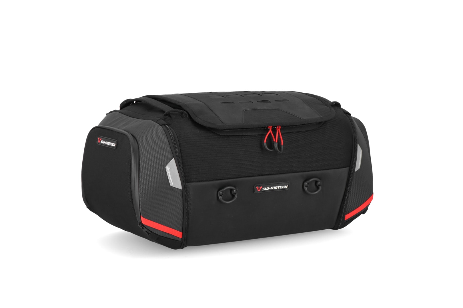 PRO Rackpack tail bag – 1680D Ballistic Nylon. Black/Anthracite. 32-42 l.
