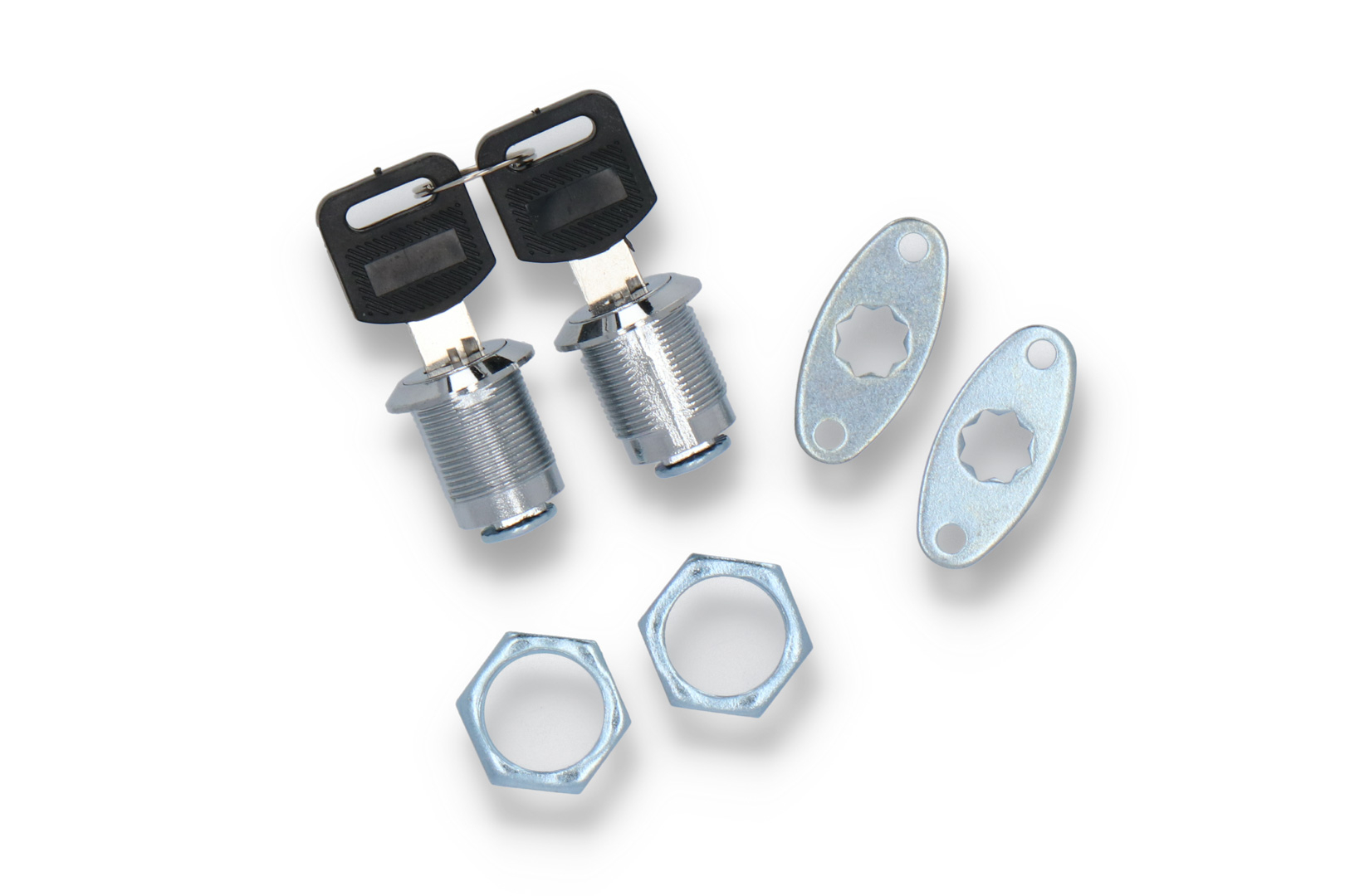 Legend Gear lock set – 2 locks/2 keys. Simultaneous locking. For LH.