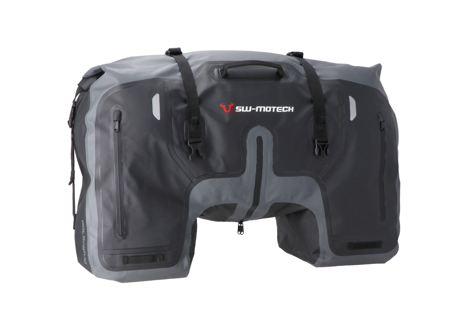 Drybag 700 tail bag – 70 l. Grey/black. Waterproof.