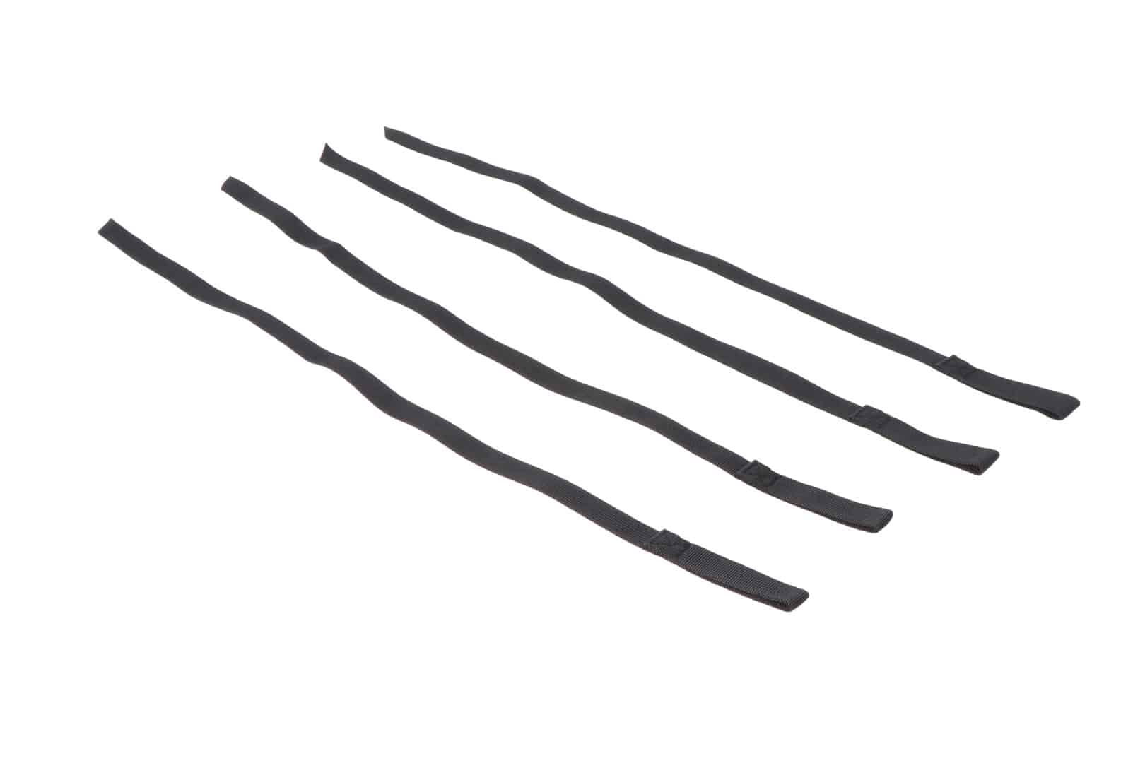 Fitting strap set for tail bags – 4 Fitting straps. Width 20 mm.