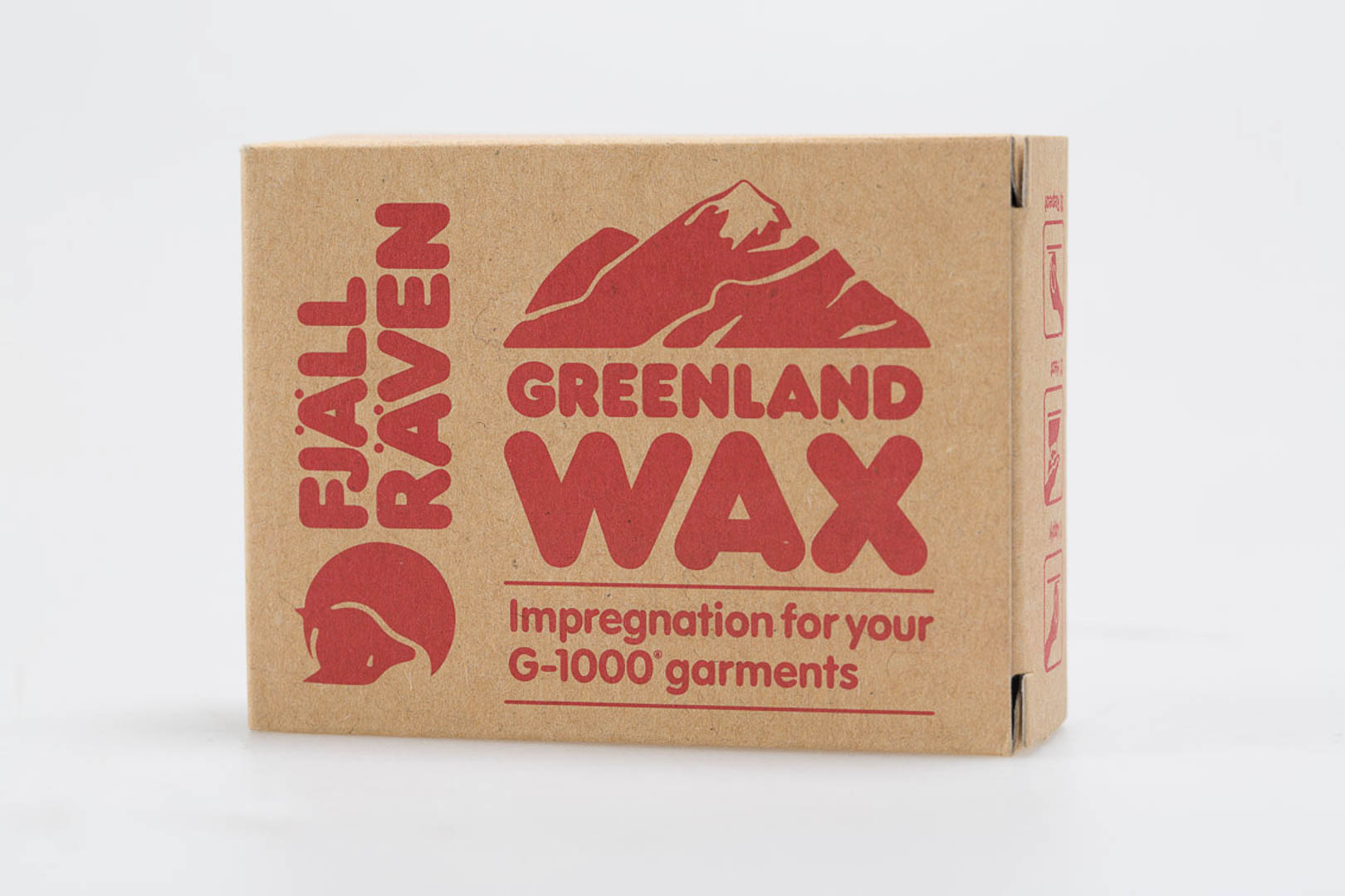 Greenland wax – Bee wax and paraffin coated.