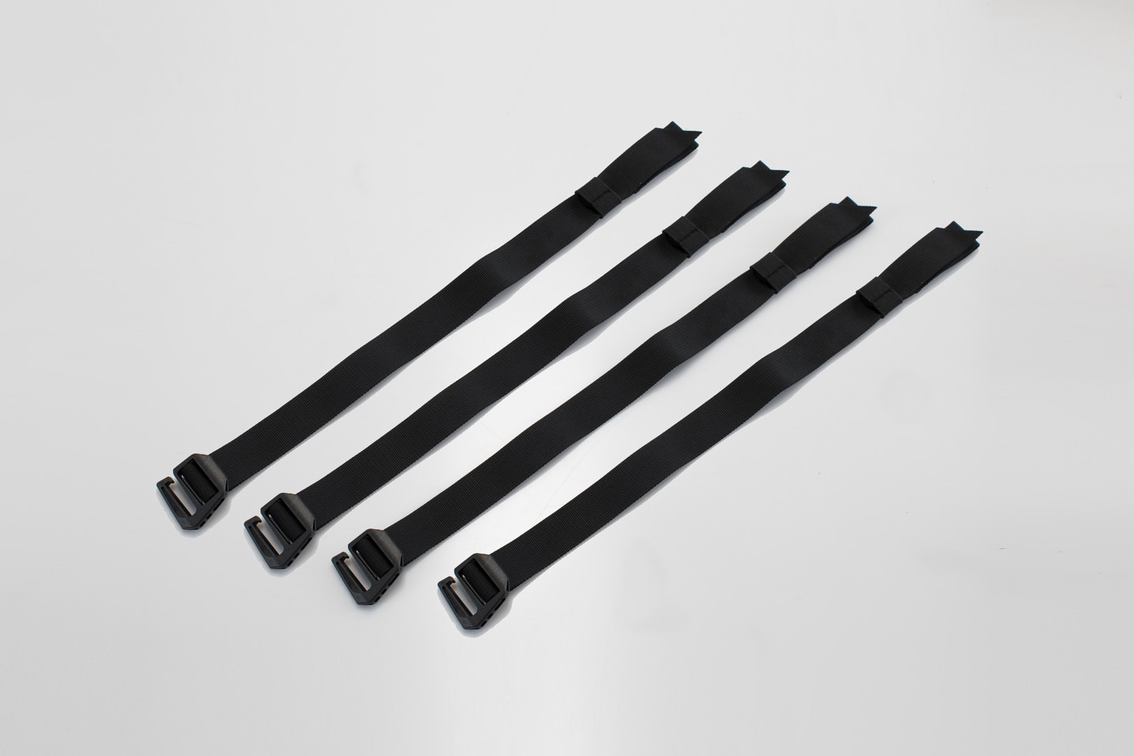 Strap set SysBag – Black. 4 fitting straps.