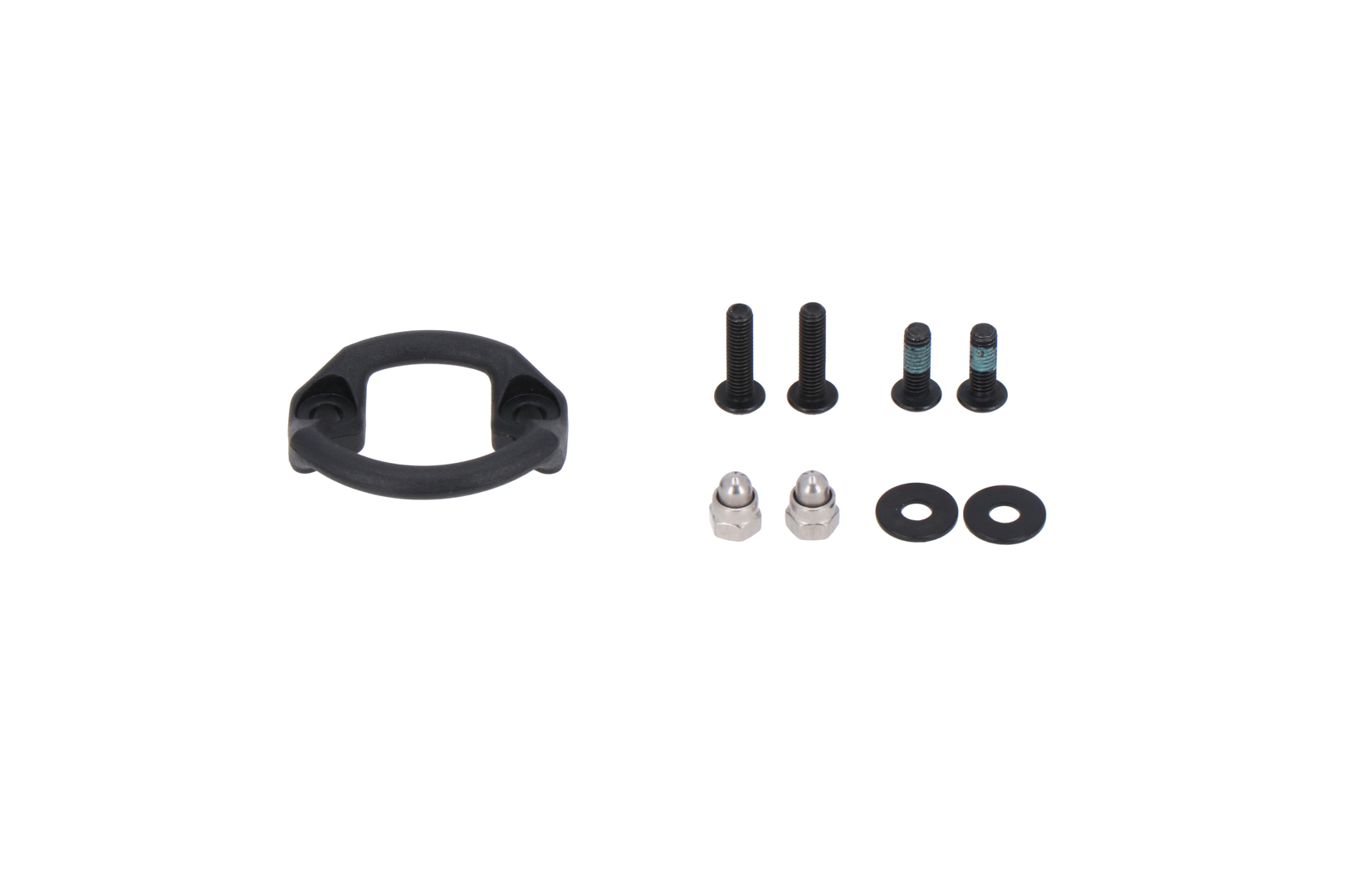 Sparepart-Kit Lashing Eyes – Black. For PRO rearbags.