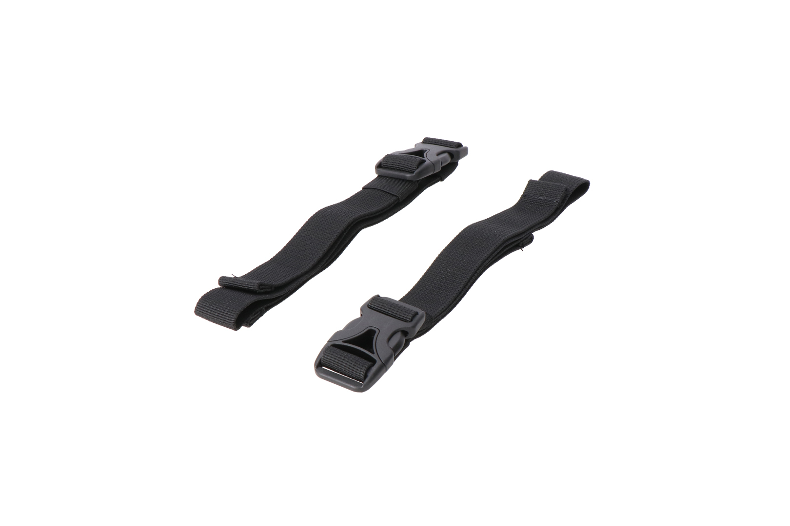 2 lashing straps – Black. For Drybag 80.