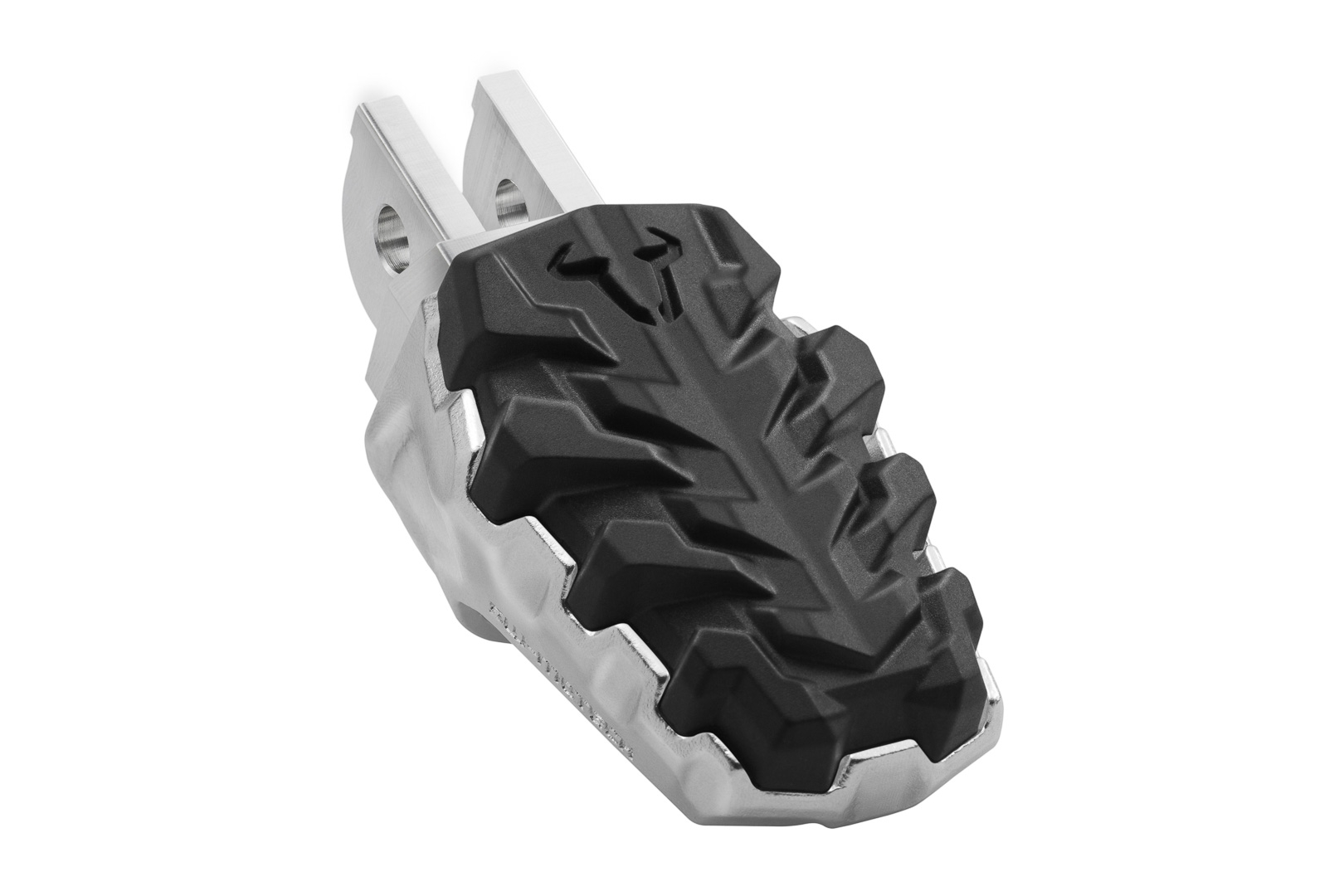 EVO footrests – Stainless steel. Adjustable.