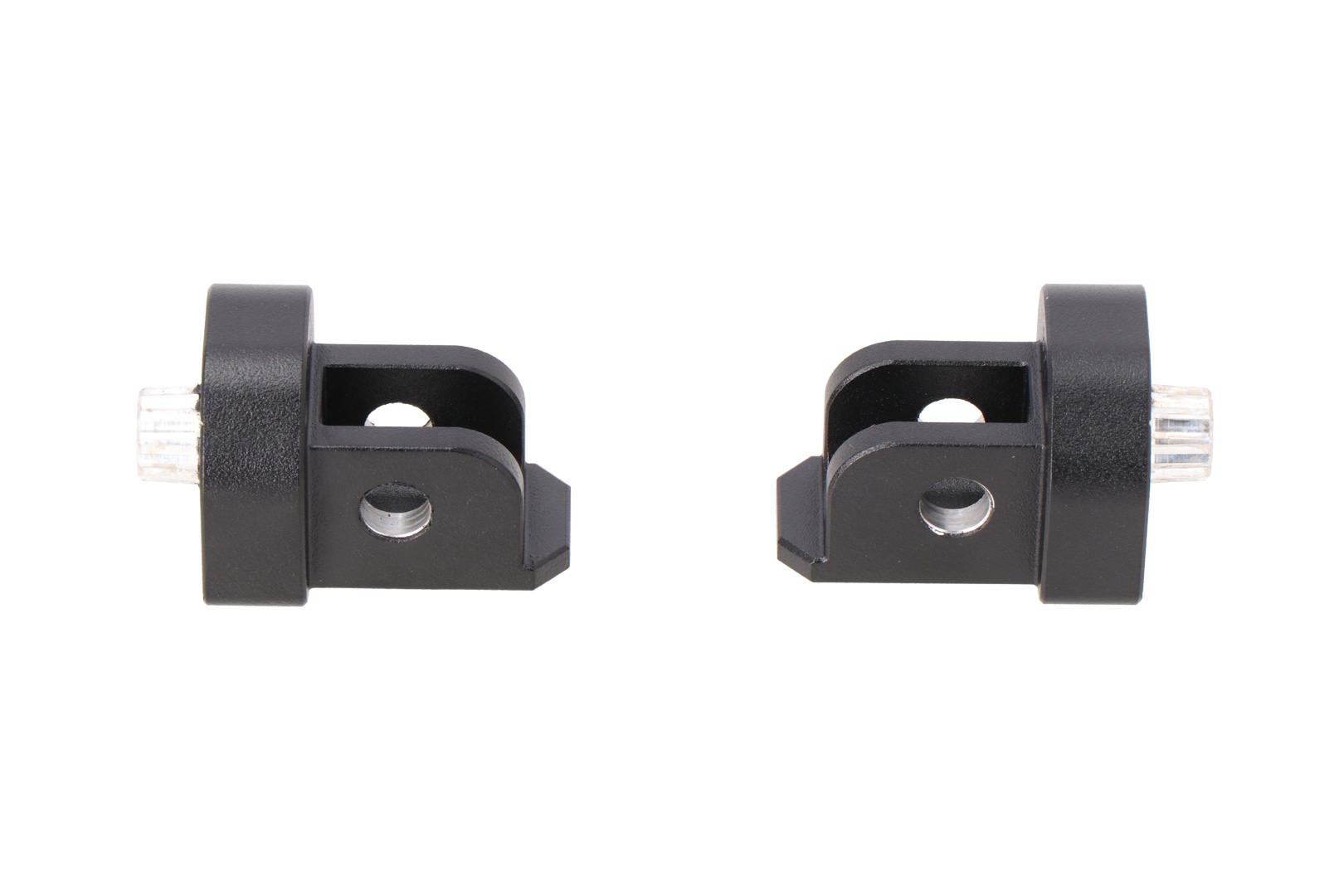 Mounting kit for EVO footrest – Black. Honda NT1100 (21-), XL750 (22-).