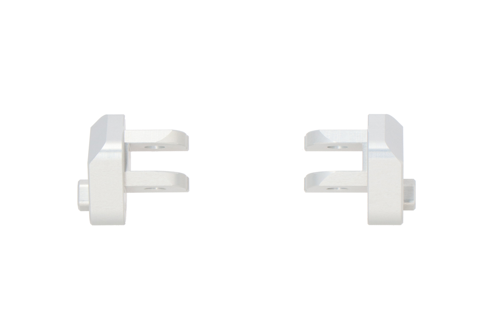 Mounting kit for ION footrest – Silver. Aprilia-, BMW-, Suzuki- models.