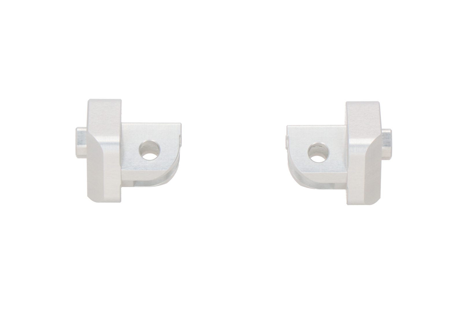 Mounting kit for ION footrest – Silver. Suzuki V-Strom 800 (22-).
