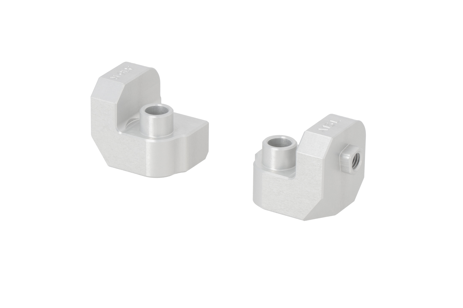 Mounting kit for ION footrest – Silver. Yamaha Ténéré 700 models (19-).