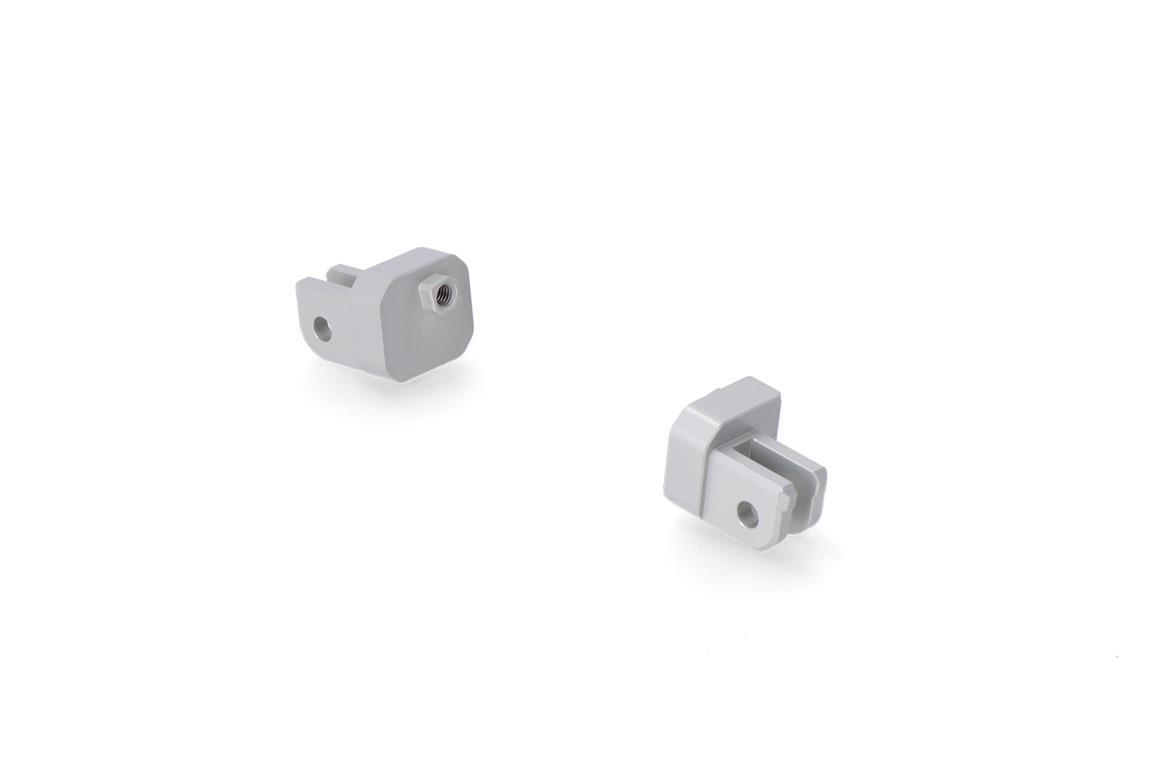 Mounting kit for ION footrest – Silver. Yamaha Tracer 9 (20-).