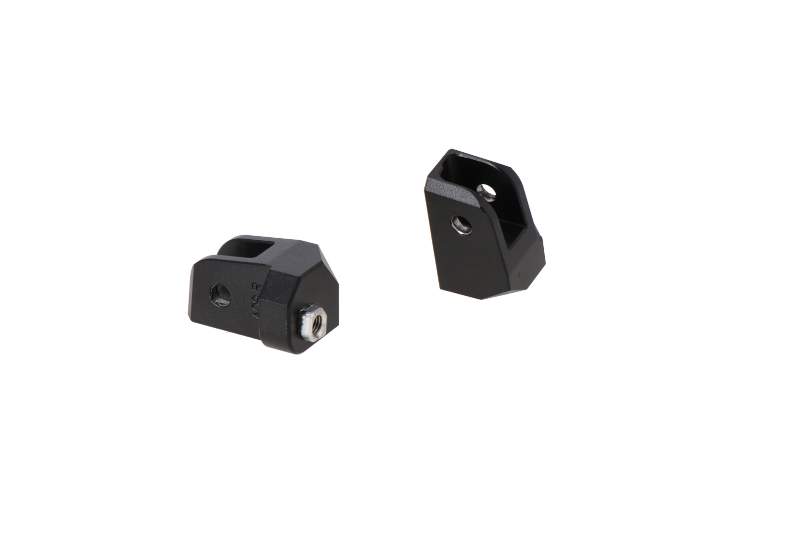 Mounting kit for ION footrest – Black. BMW R 1200 GS, R 1250 GS, R 1300 GS.