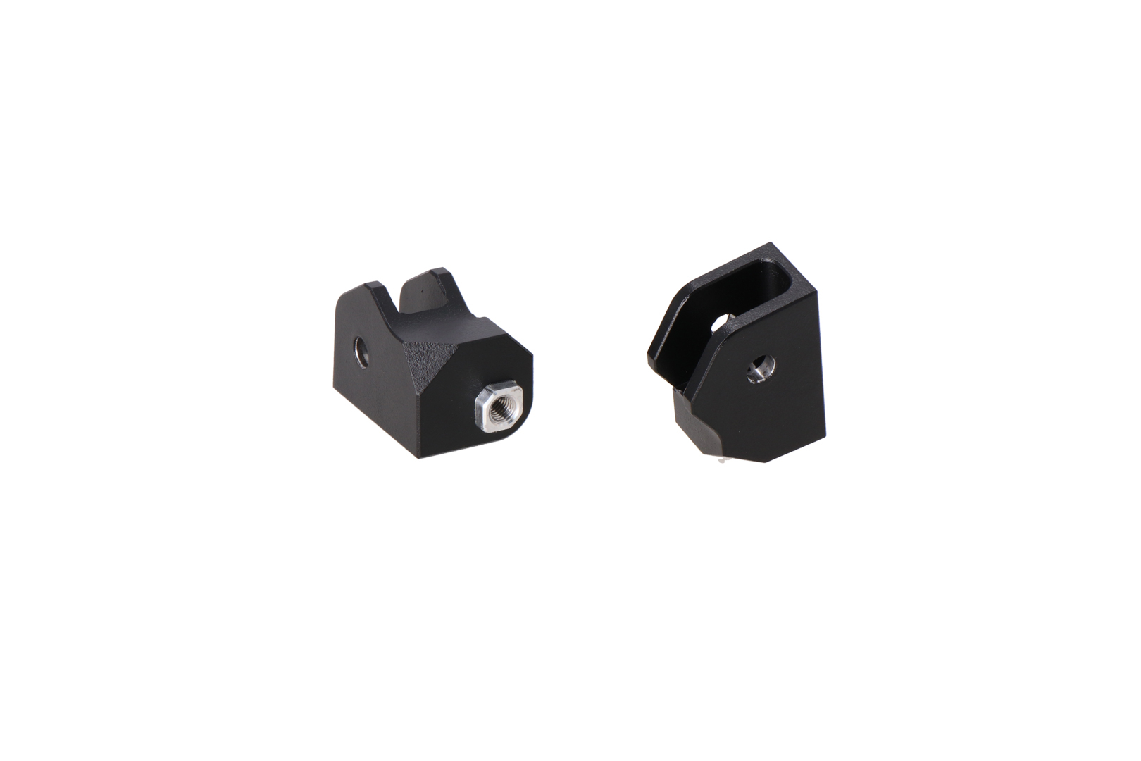 Mounting kit for ION footrest – Black. BMW R1100GS (93-99) / R1200GS (04-12).