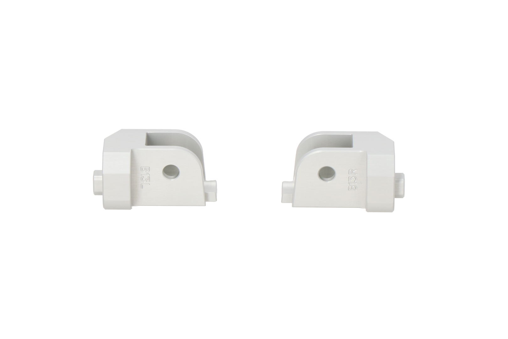 Mounting kit for ION footrest – Silver. BMW G 310 GS (17-).