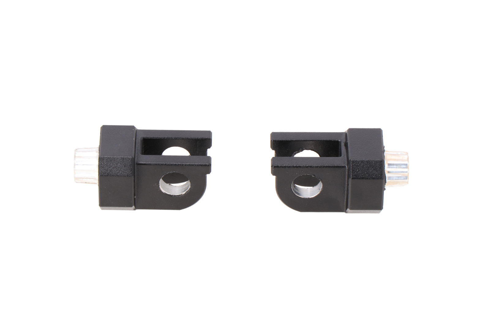 Mounting kit for EVO footrest – Black. Kawasaki models.