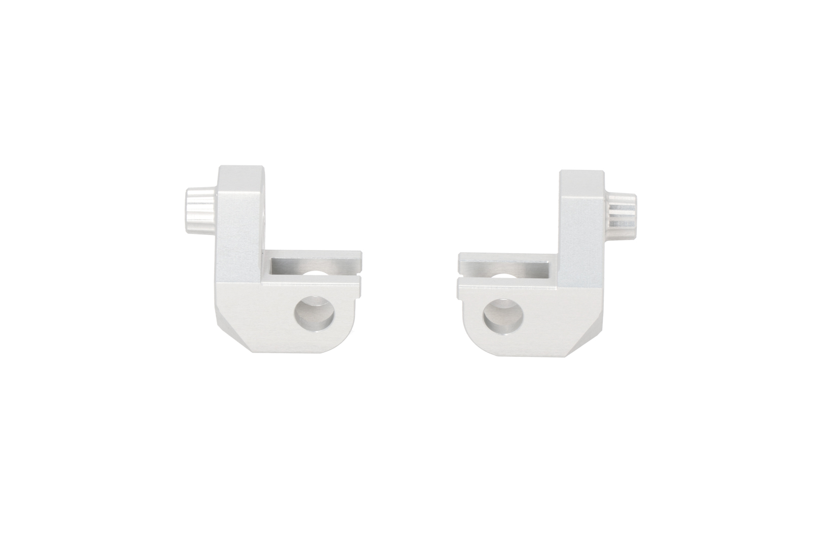 Mounting kit for EVO footrest – Silver. Kawasaki Versys 1100 / SE (24-).