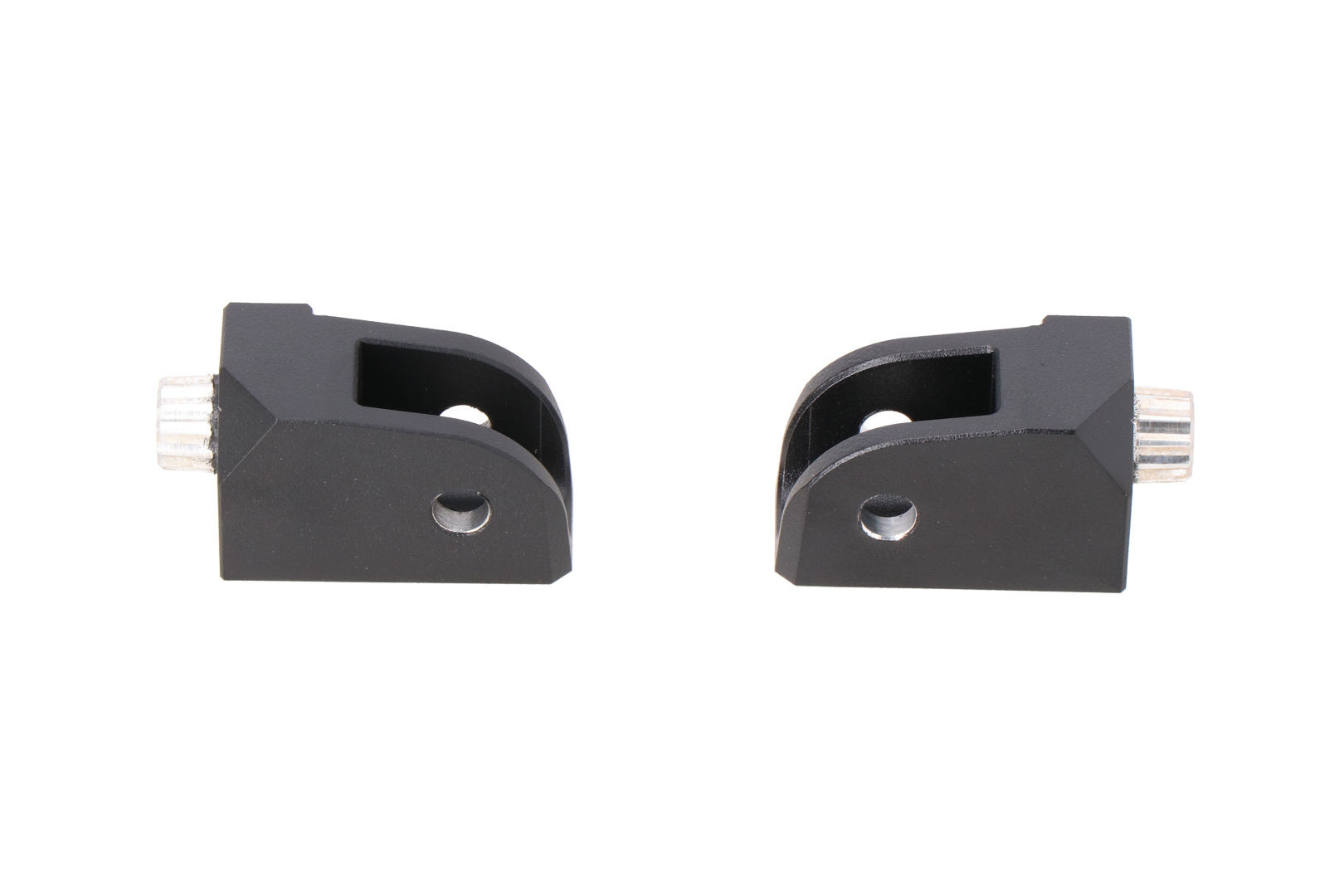 Mounting kit for EVO footrest – Black. Triumph Tiger 800/ 900/ 1200, Scram 1200.