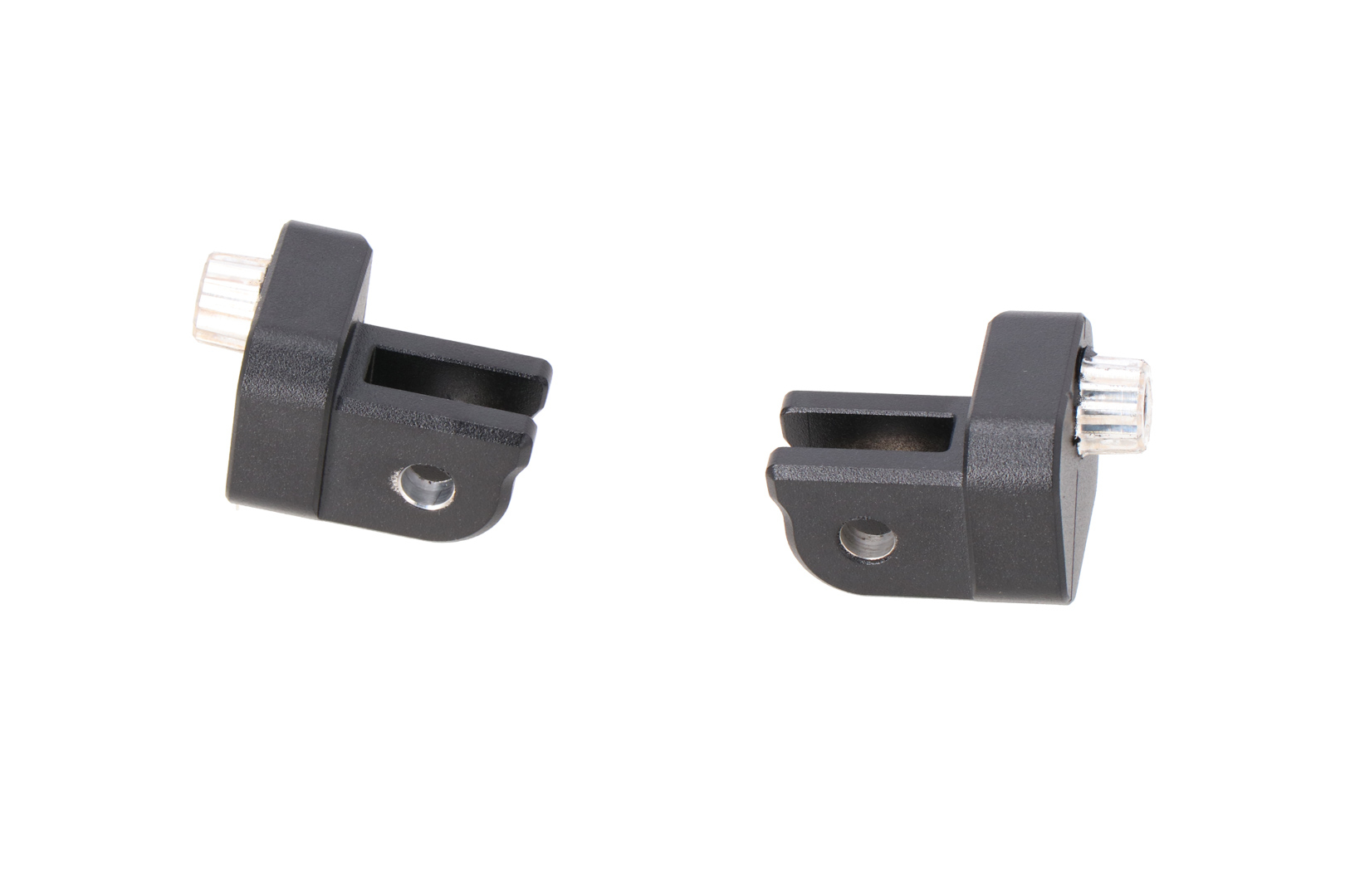 Mounting kit for EVO footrest – Black. Triumph Tiger 660, Yamaha Tracer 700 / 7.