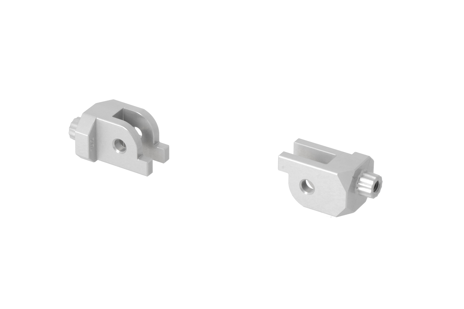 Mounting kit for EVO footrest – Silver. Triumph Tiger 1200 models (22-).