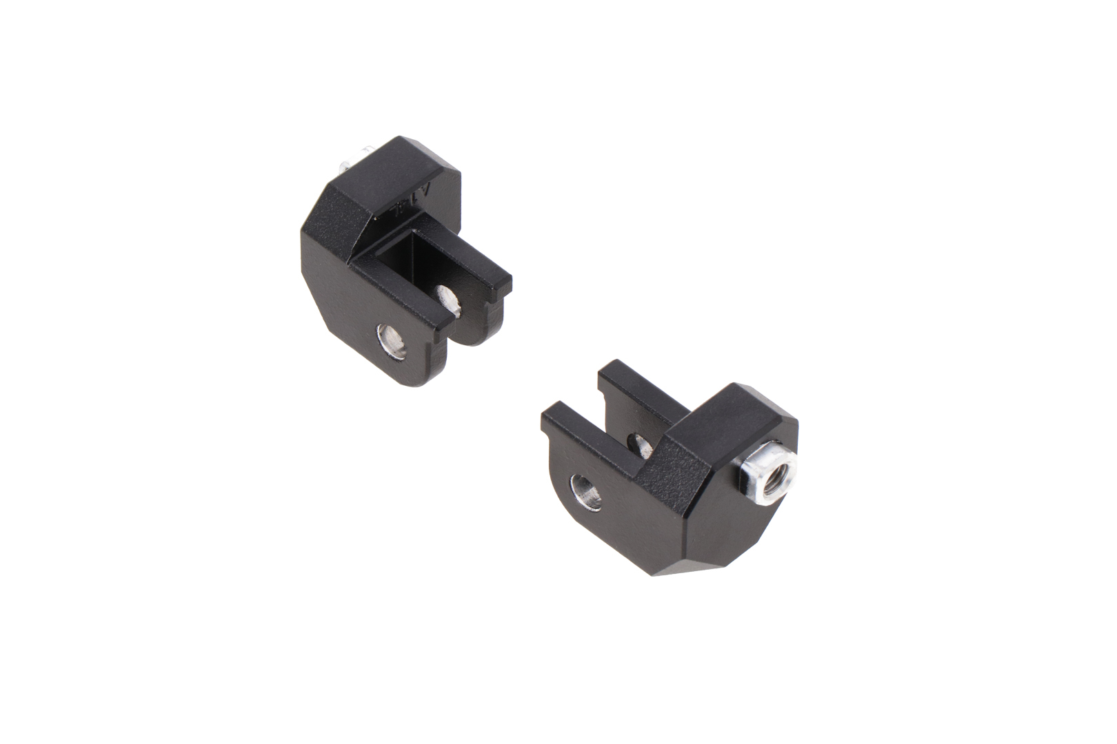 Mounting kit for ION footrest – Black. Bike-specific.