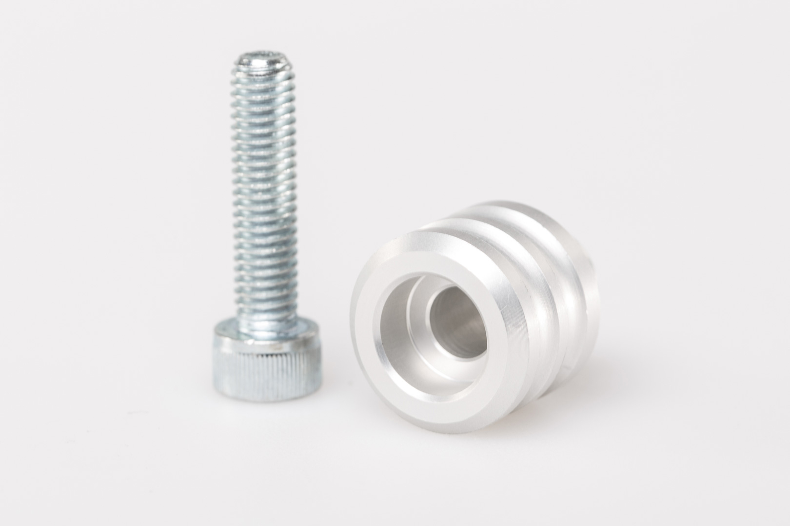 Extension for gear lever – 15 mm extension. Silver. Universal.