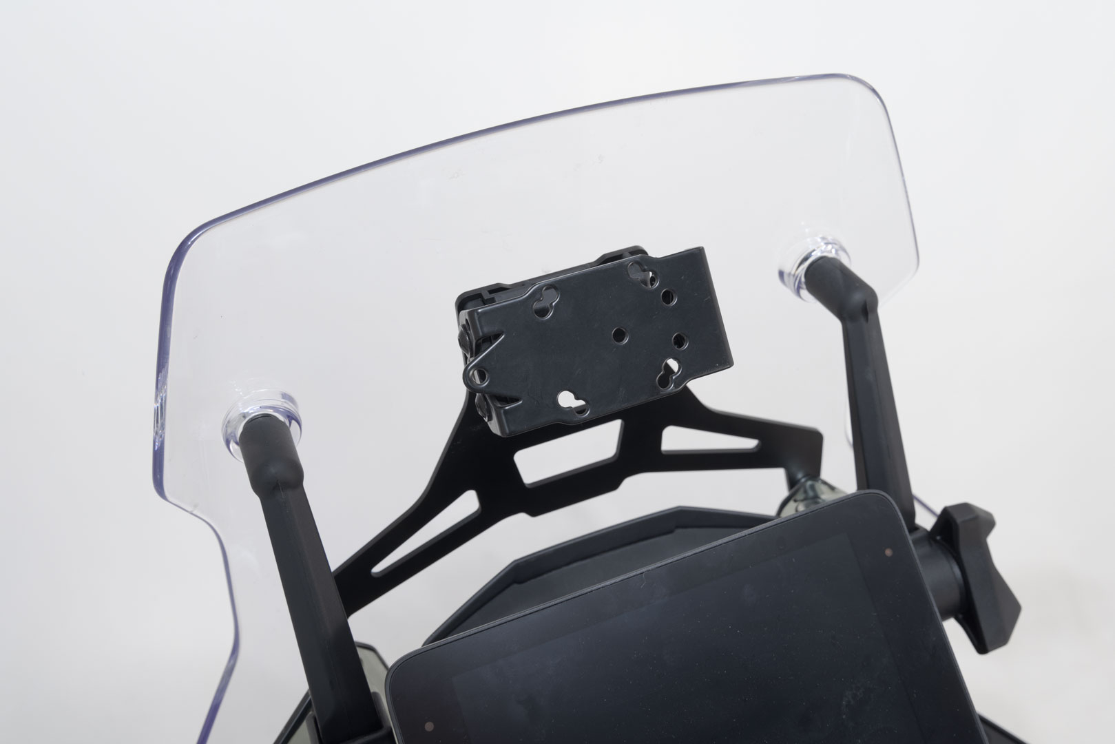 GPS mount for cockpit – Black. CFMoto 800MT (21-).