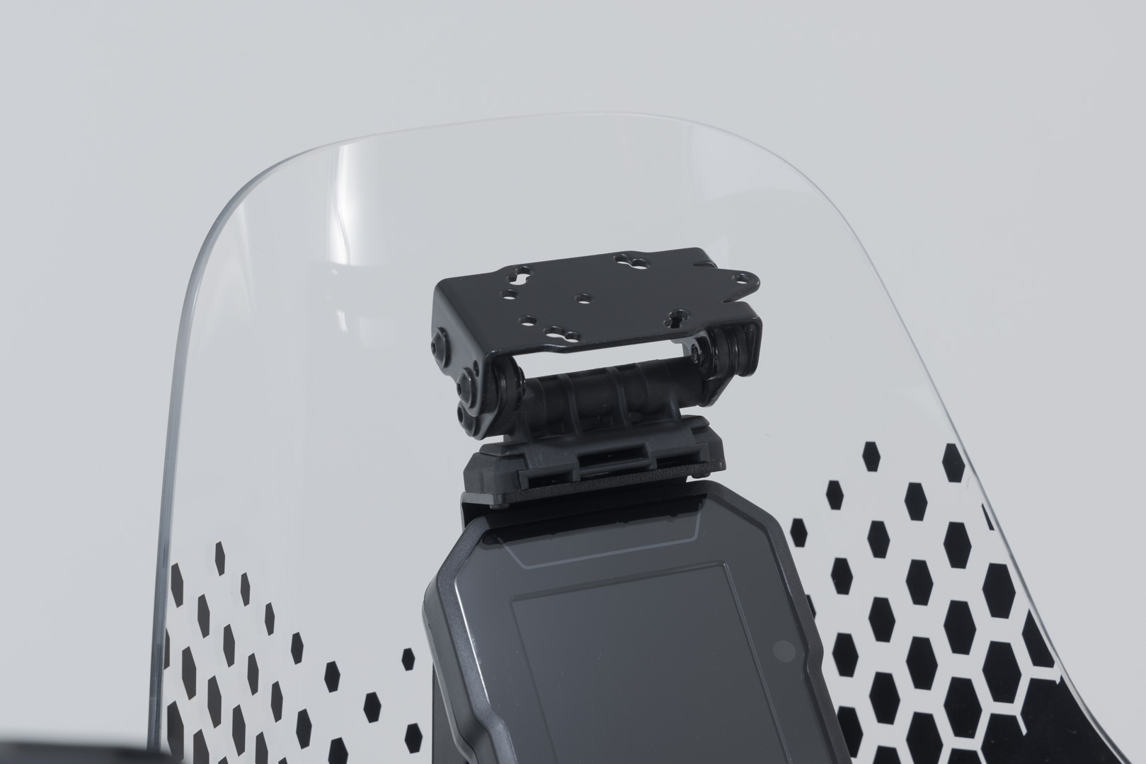 GPS mount for cockpit – Black. Ducati DesertX (22-) / Rally (23-).
