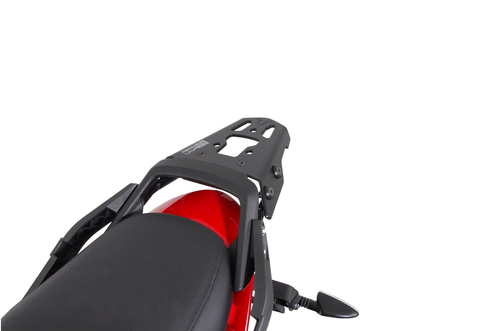 ALU-RACK – Black. Triumph Sprint ST 1050 / Tiger 1050 SE.