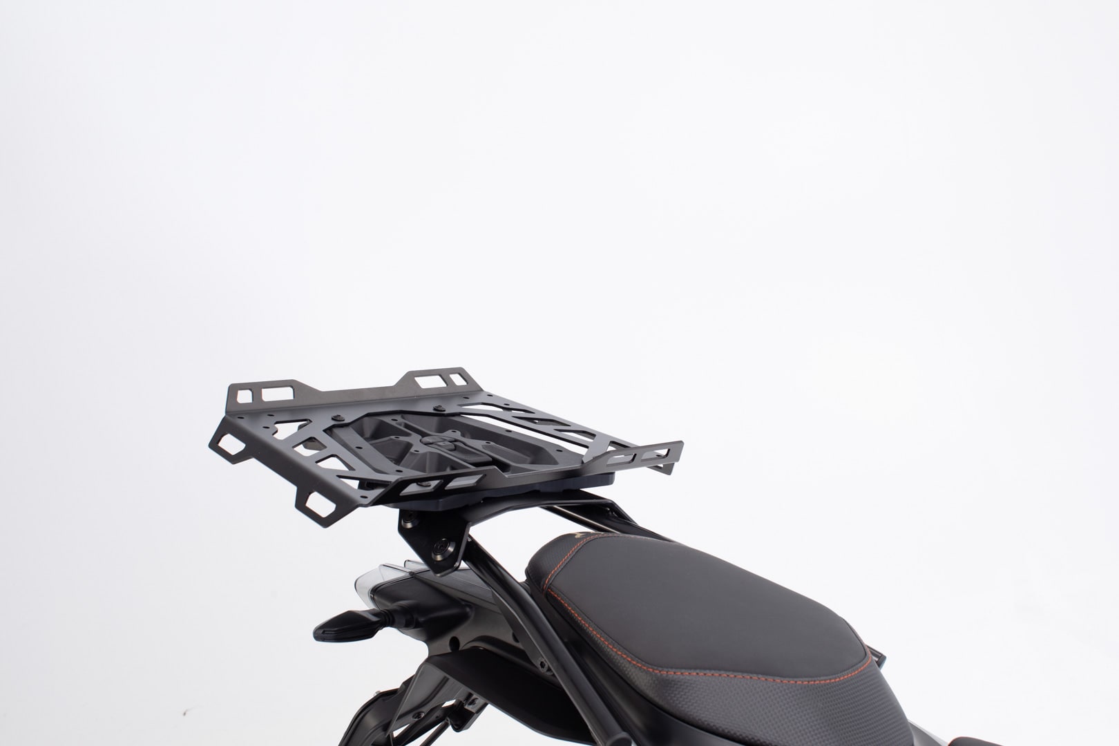Luggage rack extension for STREET-RACK – 45×30 cm. Aluminum. Black.