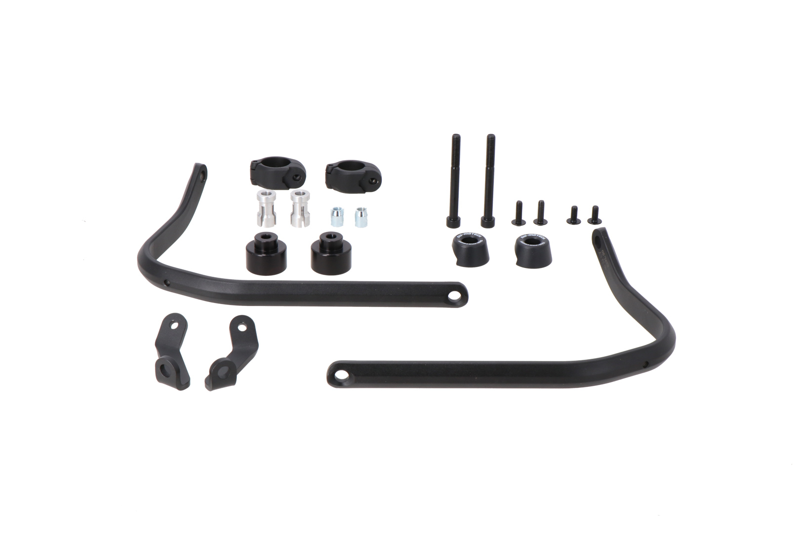 Handguard mounting kit – Black. Honda CB500X (18-), NX500 (23-).