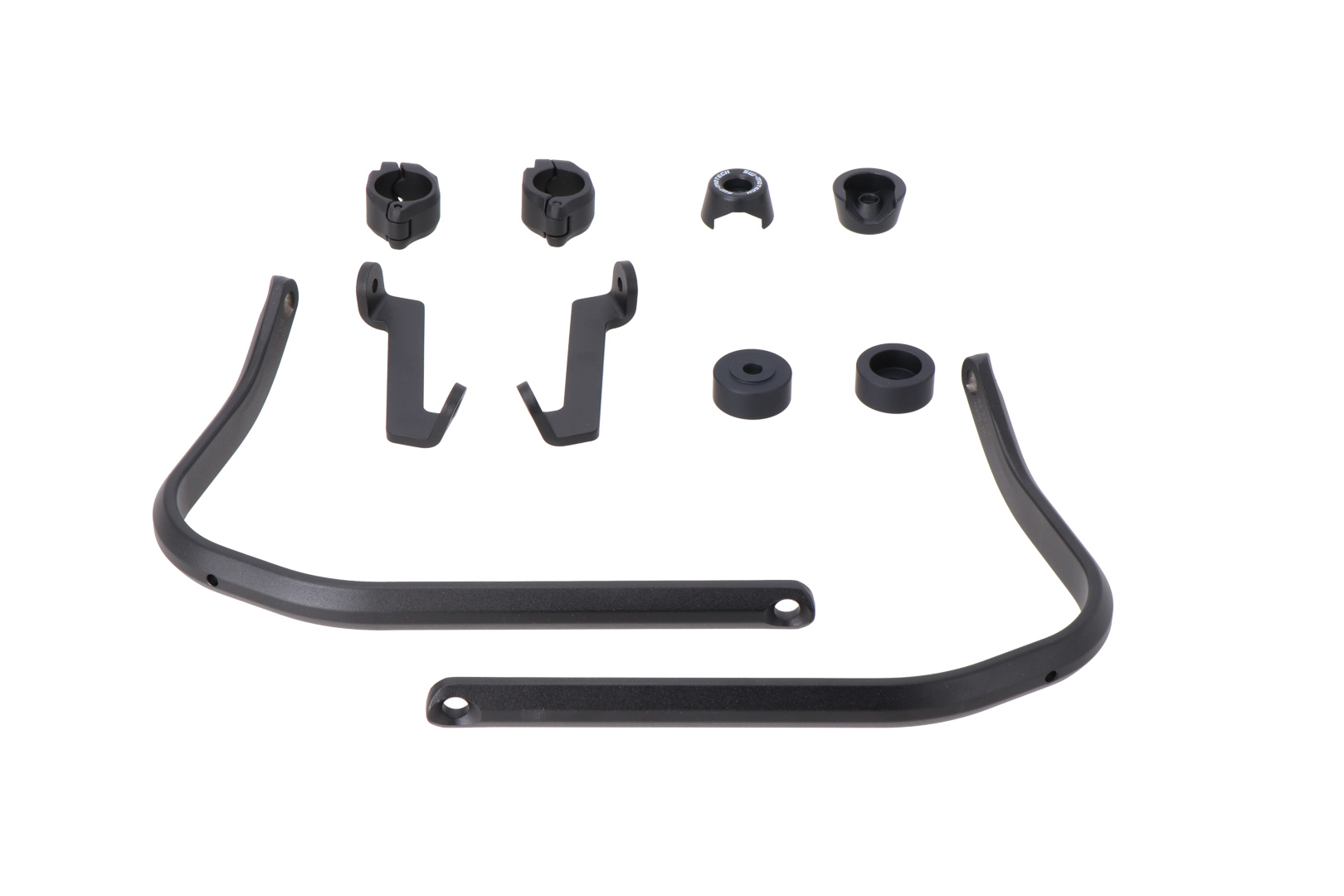 Handguard mounting kit – Black. Ducati / KTM models.