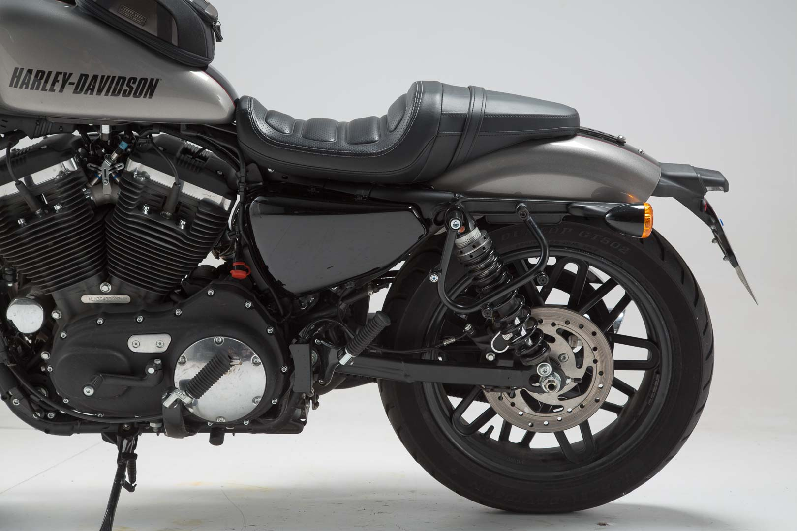 SLC side carrier left – Harley Sportster models (04-).