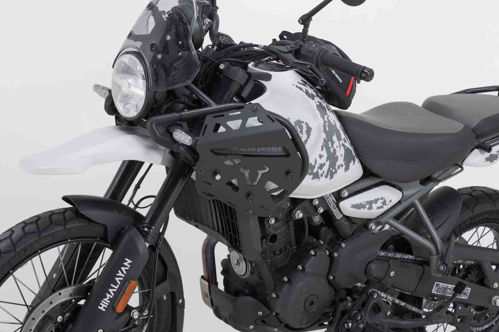 SLC side carrier left for original crash bars – Royal Enfield Himalayan 450 (23-).