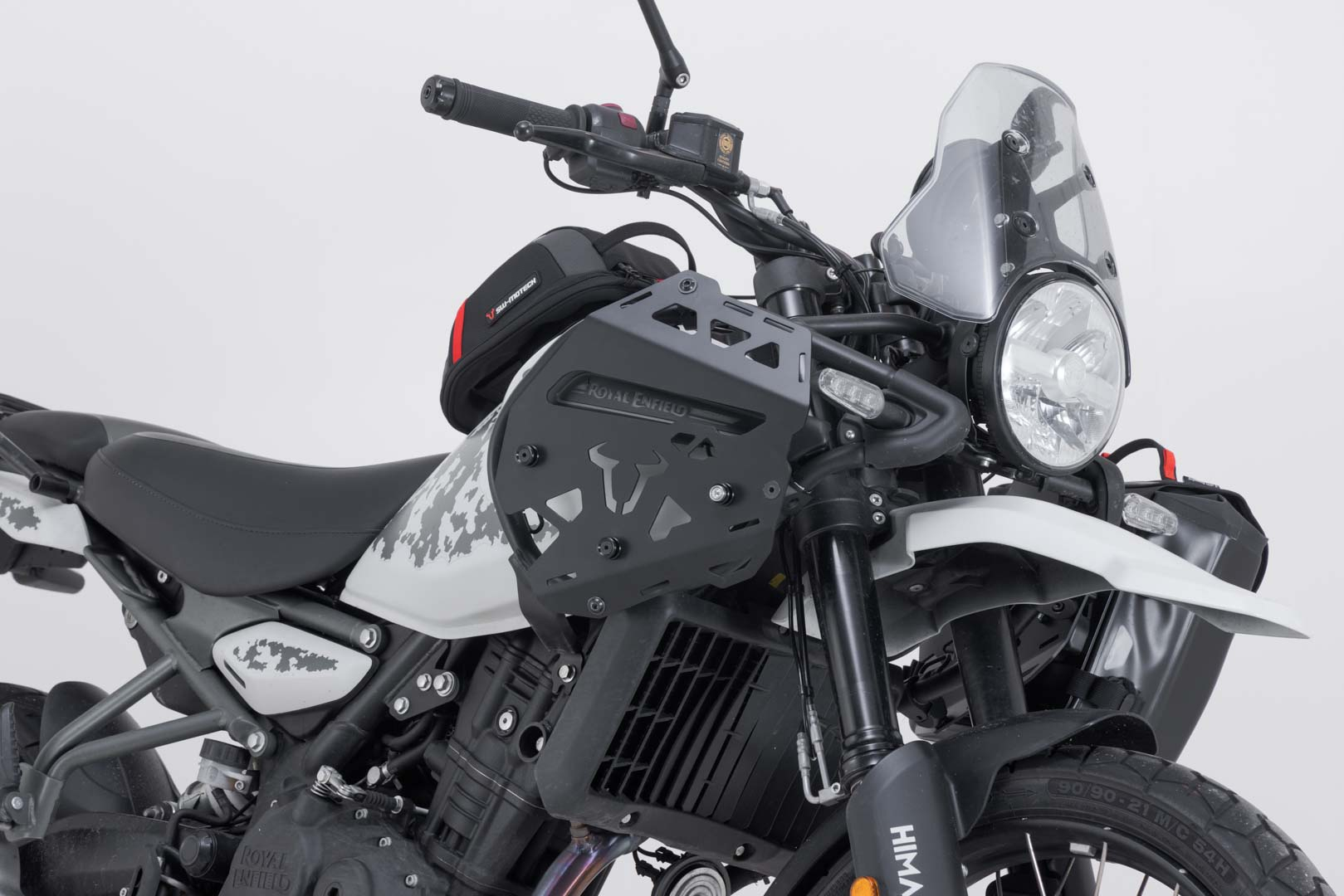 SLC side carrier right for original crash bars – Royal Enfield Himalayan 450 (23-).