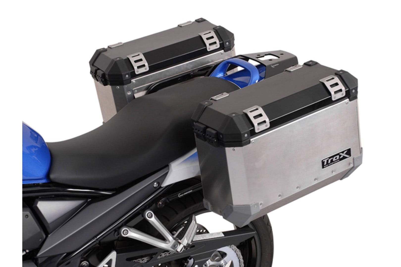 EVO side carriers – Black. Suzuki GSF650/650S/1200/1250,GSX650/1250F.