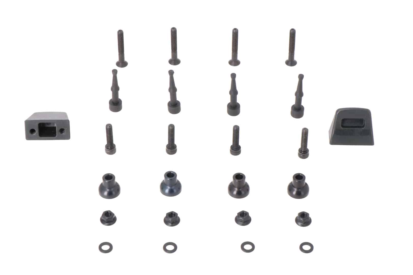 Adapter kit for EVO carrier – For Givi MonoKey. For attaching 2 cases.