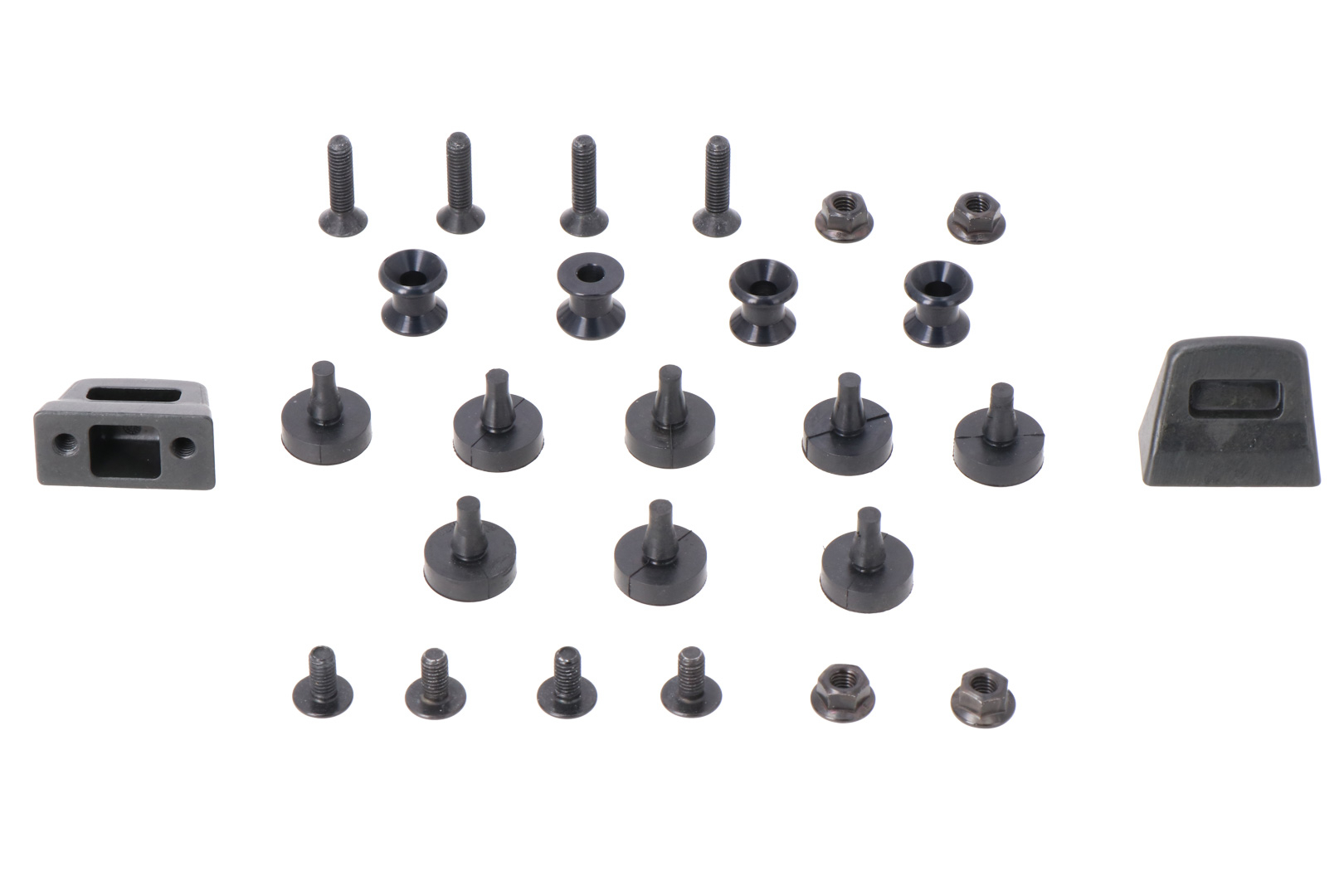 Adapter kit for PRO side carrier – For Givi MonoKey. For attaching 2 cases.