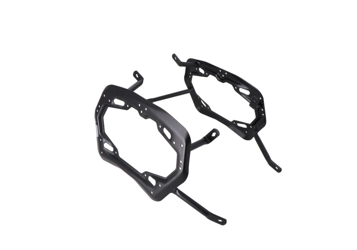 PRO side carrier – Black. Tri Tiger 1200 Rally / GT Explorer (22-).