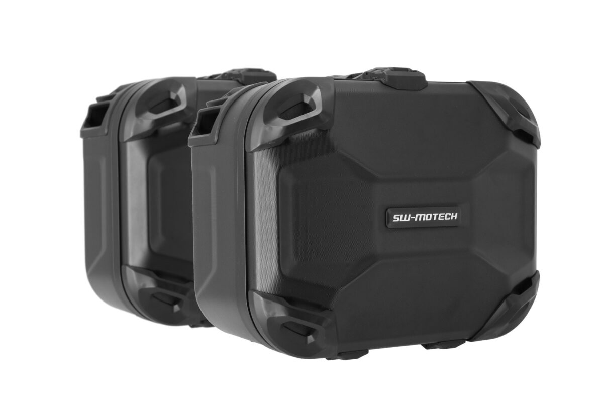 DUSC hard case system US model – Black. 41/33 l. Ducati DesertX (22-)/ Rally (23-).