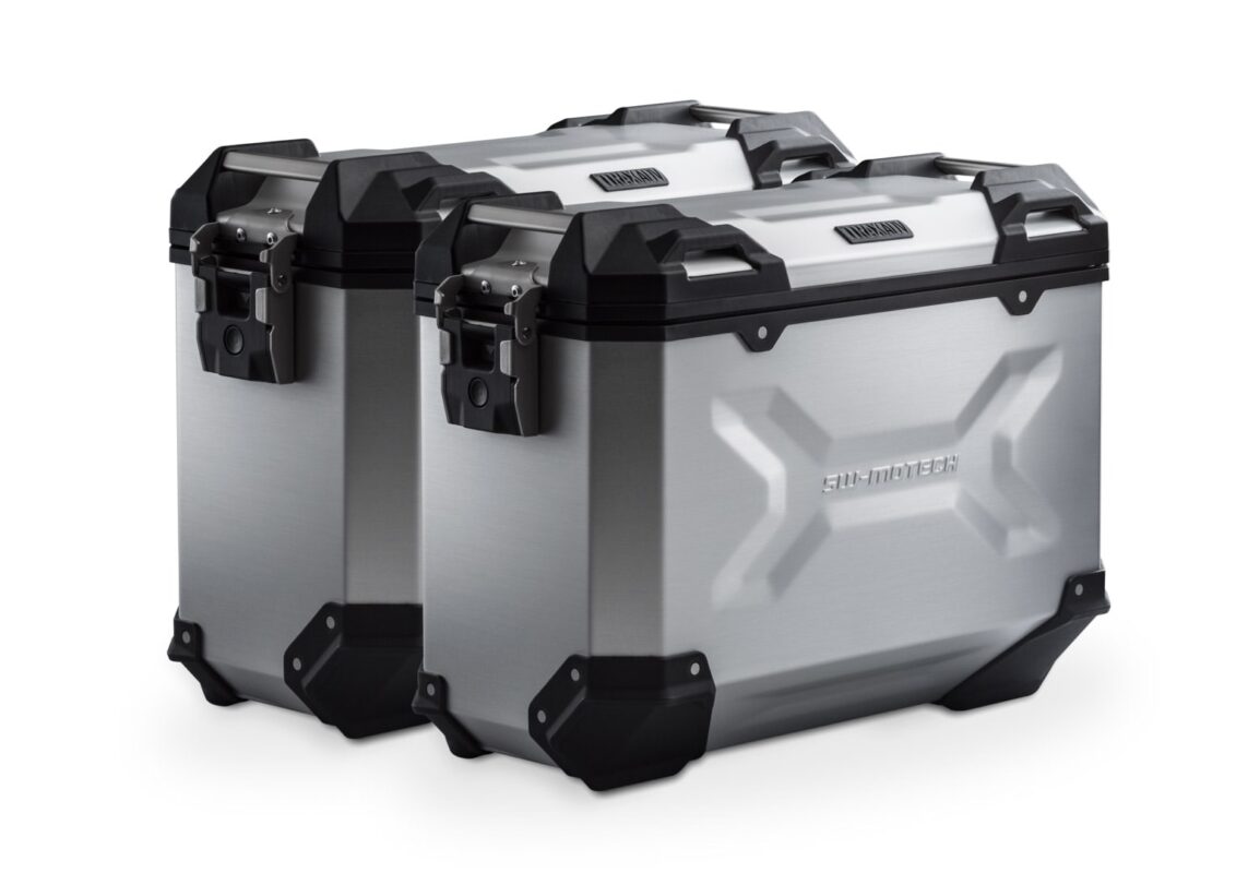 TRAX ADV aluminium case system – Silver. 37/37L. Royal Enfield Himalayan 450 (23-).