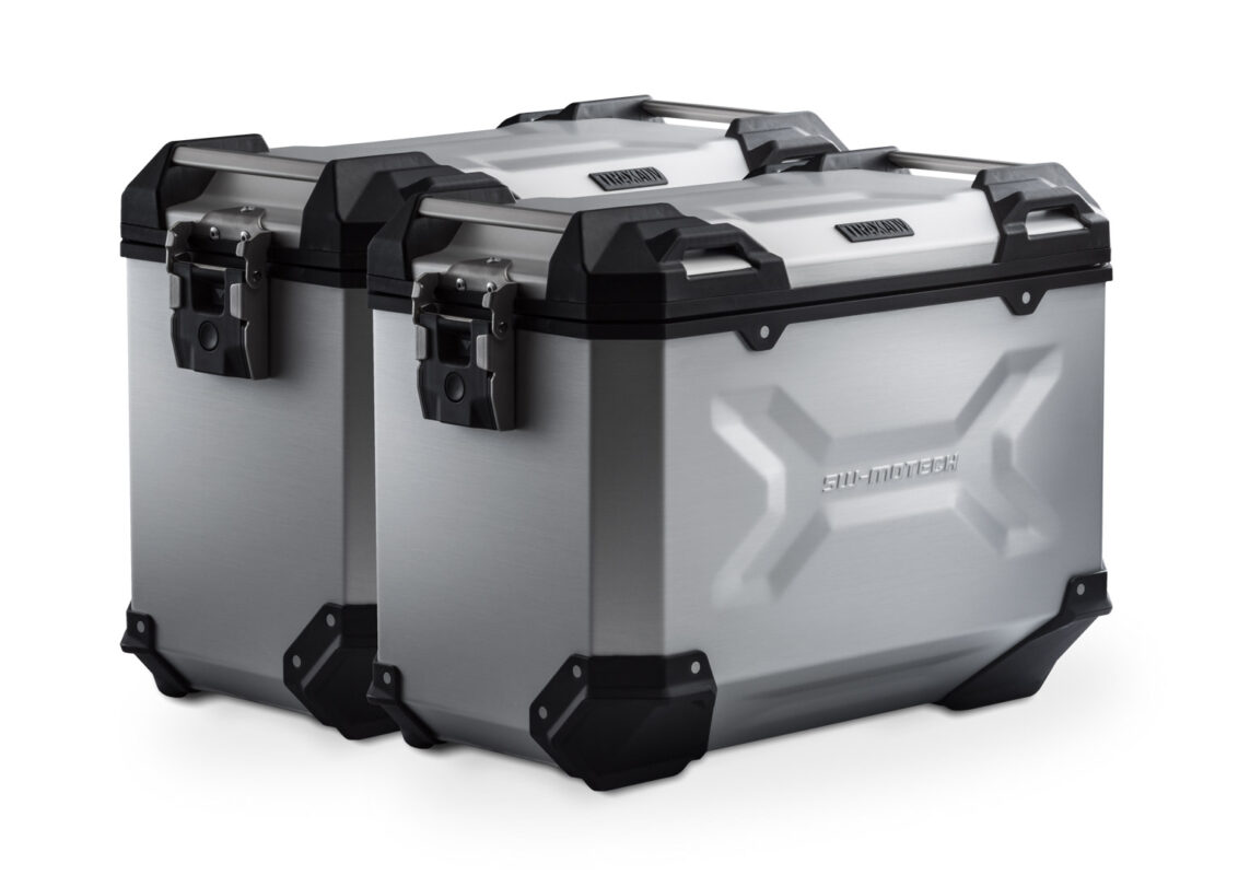 TRAX ADV aluminium case system – Silver. 45/45L. Royal Enfield Himalayan 450 (23-).