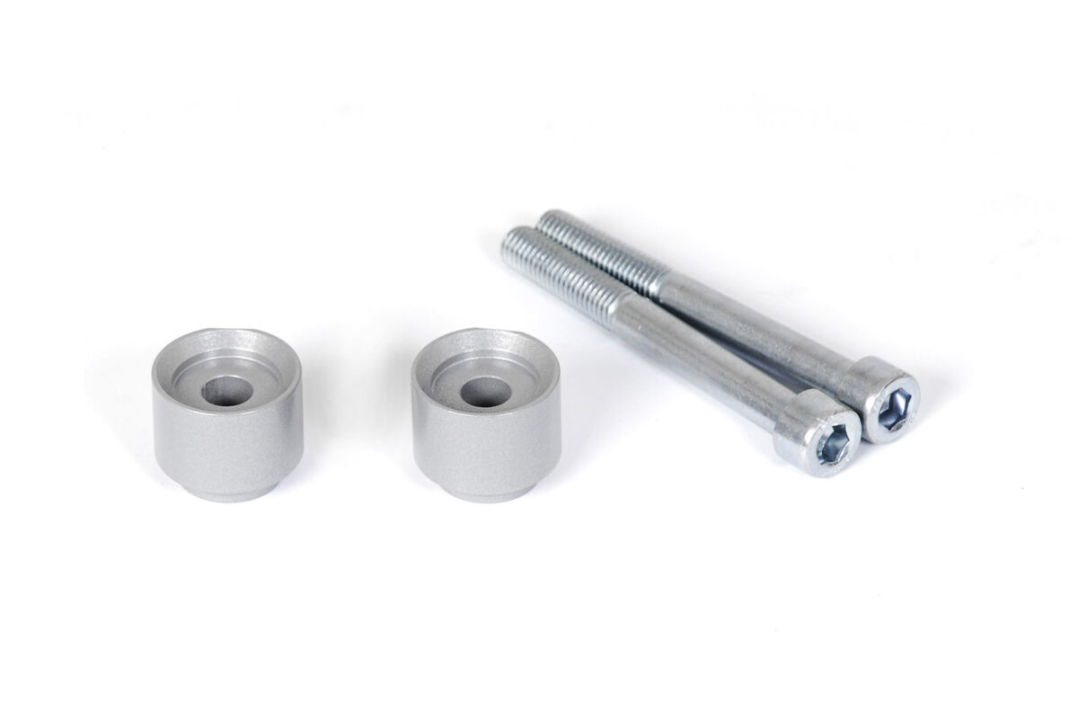 Bar riser – H=20 mm. Silver. BMW F 650/700 GS, F800GS/Adv.