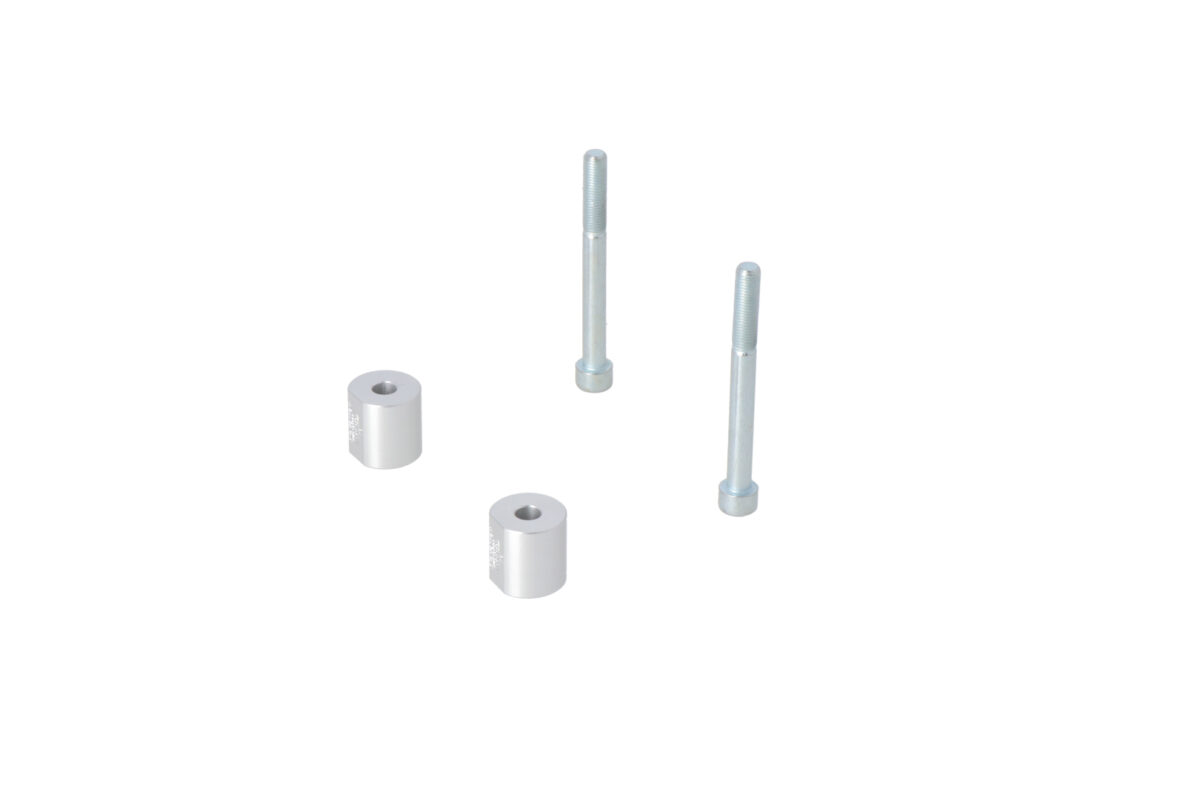 Bar riser – H=30 mm. Silver. Triumph Tiger 1200 (22-).
