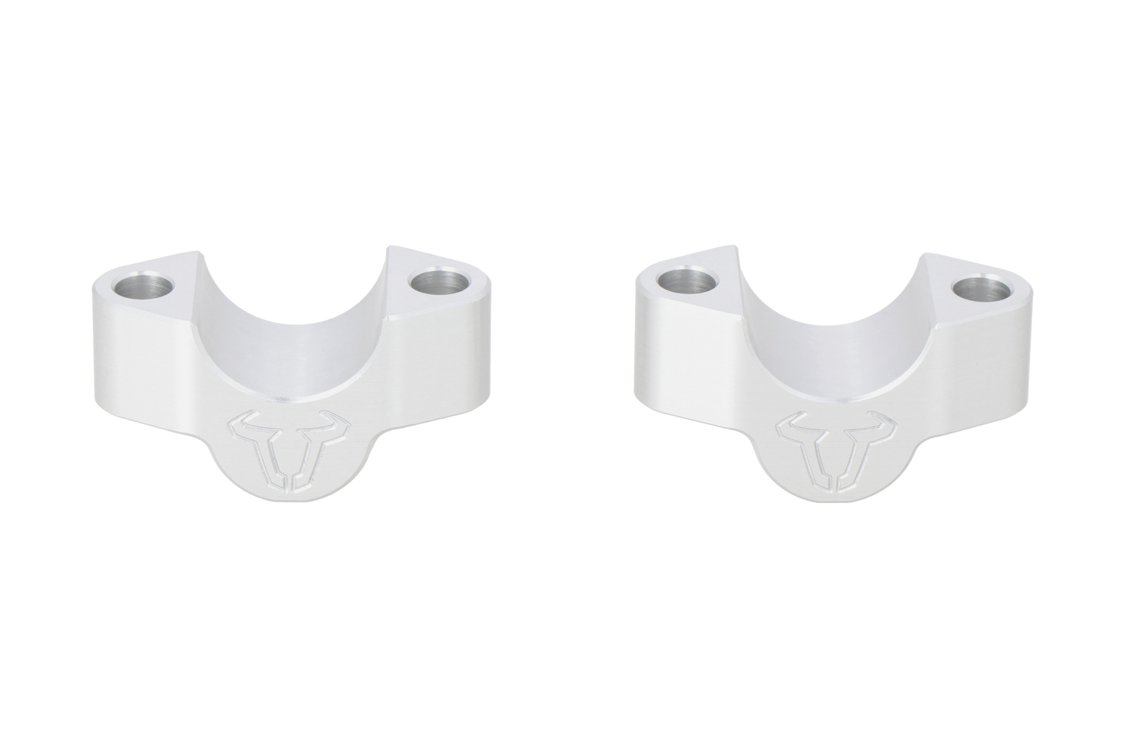 Bar riser – H=20 mm. Silver. Triumph Tiger 900 GT/Rally Pro.