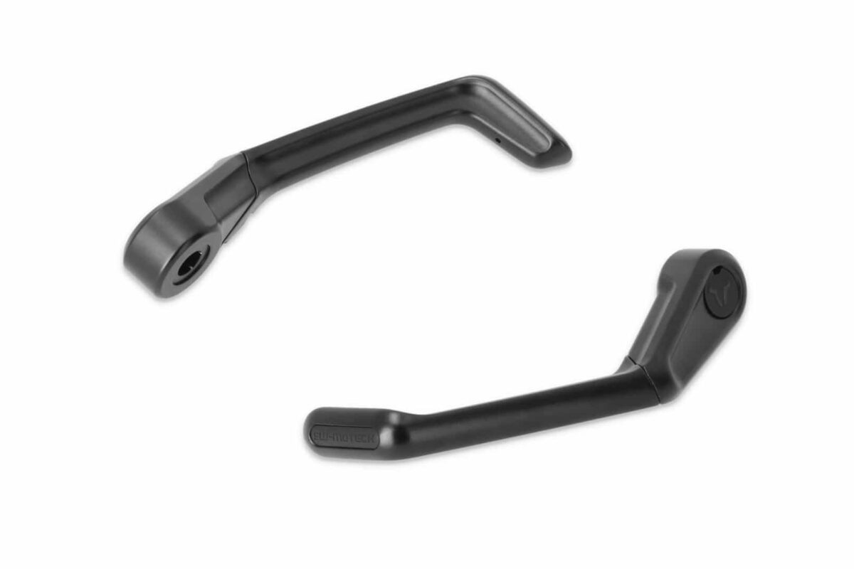Lever guards – Black. Aprilia, Ducati, Triumph models.