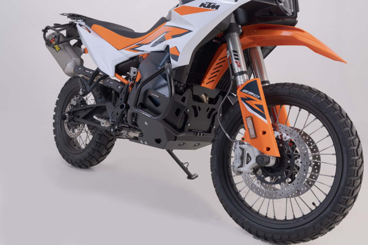Engine guard – Black. KTM 790 Adv/R, 890 Adv/R.