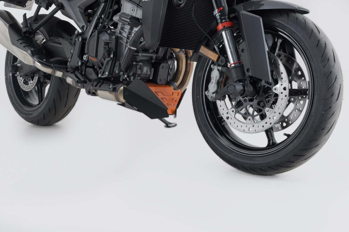 Front spoiler – Orange/Black. KTM 990 Duke (23-).