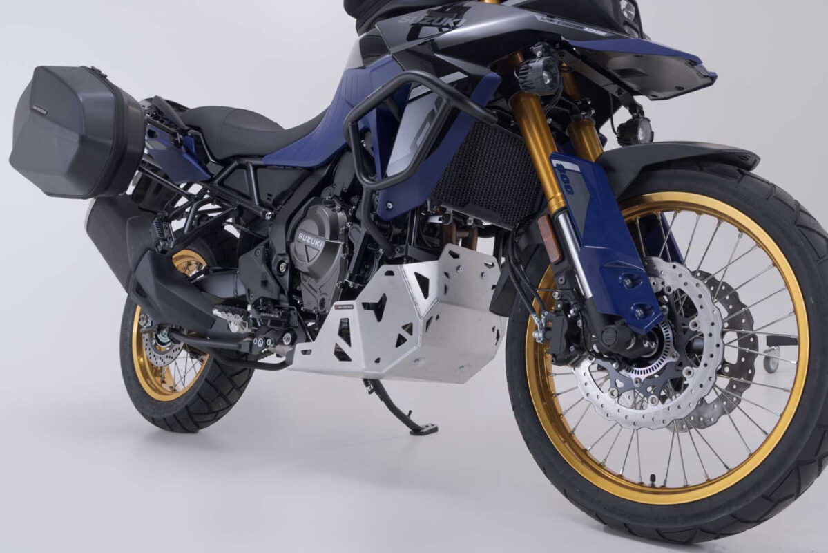 Engine guard – Silver. Suzuki V-Strom 800 / 800DE (22-).